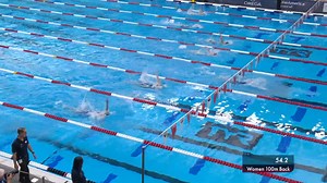 Regan Smith with a swim for the history books. She just went 57.64 for a new 100 back U.S. OPEN RECORD. #TYRProSeries | 🎥: NBC Olympics & Peacock | USA Swimming