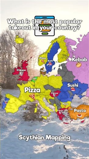 What is the most popular takeout in your country? 🍔