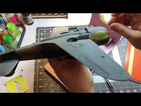 Hasegawa 1/32 P40E Build Part 2: Paint