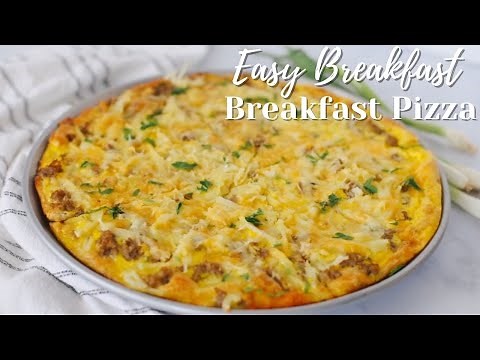 How To Make Easy Breakfast Pizza
