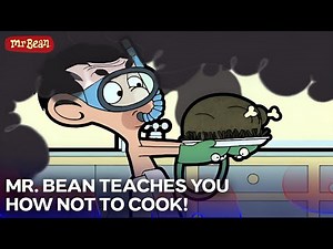 Mr Bean’s Funniest Kitchen FAIL Ever! 😂🔥 | Cartoons for Kids
