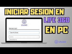 ✔️¿Como INICIAR SESION en LIFE 360 desde la COMPUTADORA?🖥️