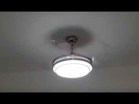 Retractable Blades Ceiling Fan - Review