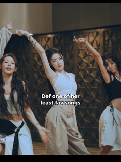 Idle songs have not been good recently, and we all know that. This is not the kind of concept idle would do, this is more a of a kiof vibe or Dayoung. This is nothing to do with Shuhua being lazy or not, she's just obviously so done with the trashy songs they are being given. This song was made for Soyeon only cuz she ate. #kpop #idle #gimmedatlove #shuhua #슈화