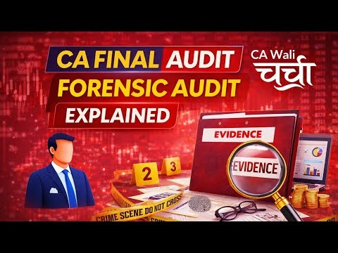 Forensic Audit Explained | CA Final Audit | Quick Revision (3 Minutes)