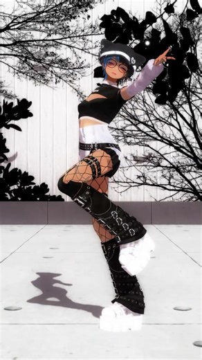 [MMD Dance Cover] I tried dancing to "Monitoring (Best Friend Remix)/DECO*27" [#vtuber/#MashiroSo...