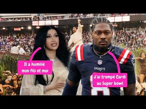 Cardi b humiliée la fois de trop au Super bowl par Stefon Diggs
