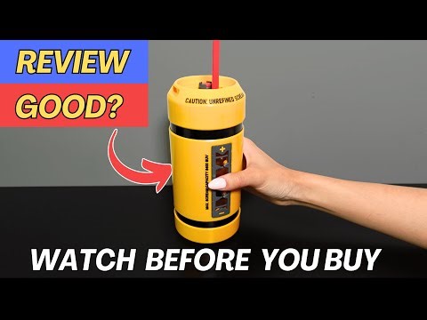 Monster Inc Scream Canister Water Bottle