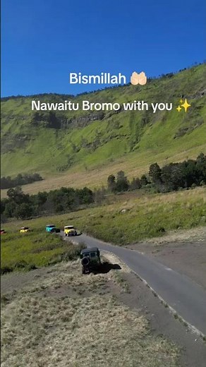 ⬆️ Bismillah, here we go, Mount Bromo