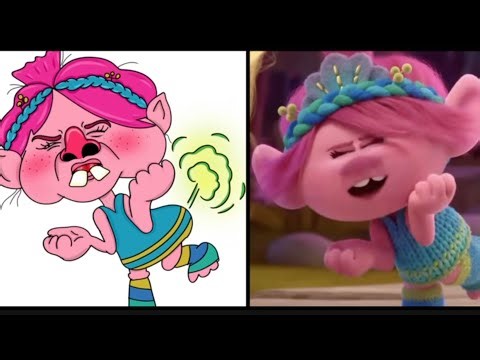 Poppy trolls is farting 🧌 it takes two trolls band together 😆 try not to laugh 🤭