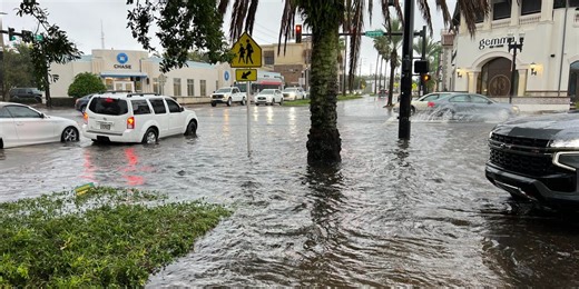 Florida flooding threat continues for next several days as front stalls over Sunshine State
