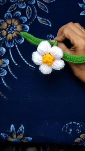 Easy crochet Puffy Flower for beginners #Crochet flower