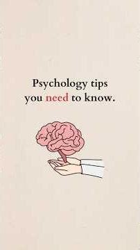 Psychology Tips to Improve Your Mindset 🧠✨ #psychology #psychologyfacts #shortsfeed #shorts