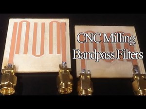 Bandpass Filters From The CNC Mill
