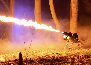 Thermonator The Flamethrowing Robot Dog Is Now Available In The U.S.