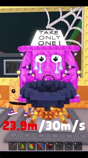 Can I get a total value of 30m/s In 10 spooky Lucky blocks?