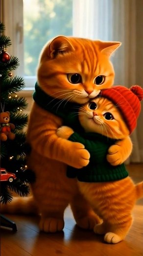 The Christmas Surprise This Kitten Never Expected 🎄🐾 | AI Short Film #christmas #aikittenstory