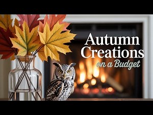 DIY Fall Crafts 2025 🍁 | 5 Budget-Friendly Autumn Décor Hack