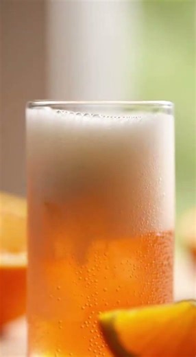 Orange Creamsicle Float ASMR 🍊🍨 | Creamy Citrus Fizz (No Talking)