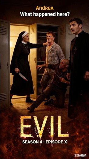Evil Season 4: Sister Andrea Rips Off a Man’s Skin, Stabs Him & Flips Him! 😱🔪👹