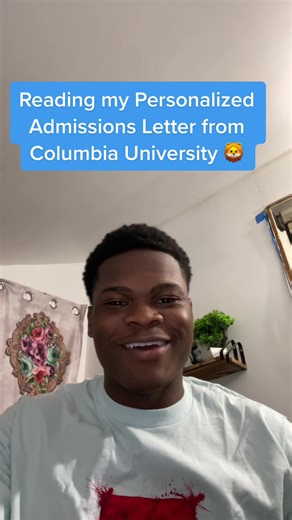 Columbia University Personalized Admissions Letter Revealed