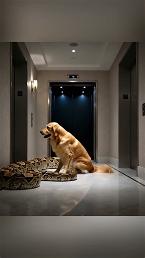 What Happens When a Dog Meets a Giant Snake?