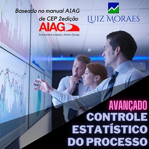 CEP Controle Estatístico do Processo (Avançado) - LUIZ MORAES CONSULTORIA E TREINAMENTOS | Hotmart