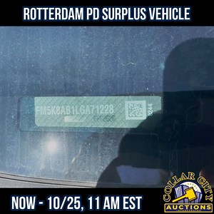 Ongoing now! Rotterdam PD Surplus Vehicle: 2020 Ford Explorer Approx. 117,401 +/- Miles For more details, visit: https://api.ripl.com/s/z3czkk | Collar City Auctions, Inc. | Facebook