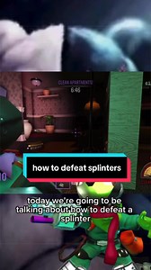HOW TO DEFEAT A SPLINTER IN CLEAN CREW ROBLOX #roblox #cleancrew #studioorigami #fyp #masteryoshi