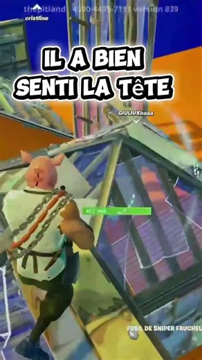 La balle de snipe dans les airs 🫨 #fortnite #epicgames #gaming
