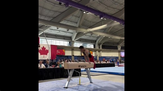2025 Canadian Championships - Aidan Li PH 14.366 Video: @calmgym | International Gymnast Magazine