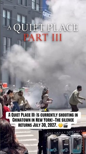 ‘A Quiet Place III’ Is currently Shooting in NYC!