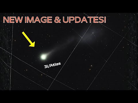 3I Atlas’s New Images Are Wild — A Clear Anti-Tail Has Appeared