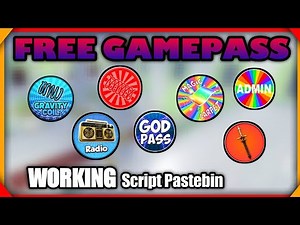 Free Gamepass Script Works on Mobile & Pc (Pastebin)