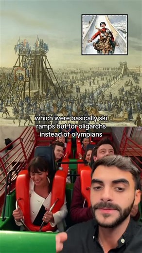 Reeves Connelly on Instagram: "And it’s not just the french; roller coasters are referred to as “russian mountains” in just about every romance language"