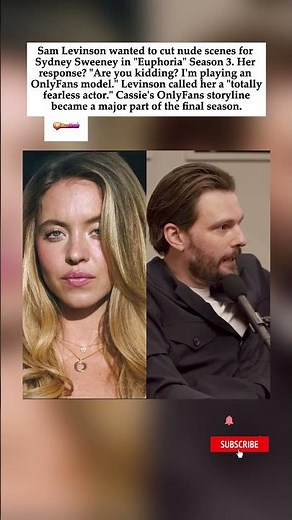Sydney Sweeney Refused to Let Levinson Cut Nude Scenes