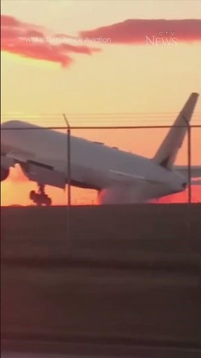 Air Canada plane makes rough landing at Pearson airport