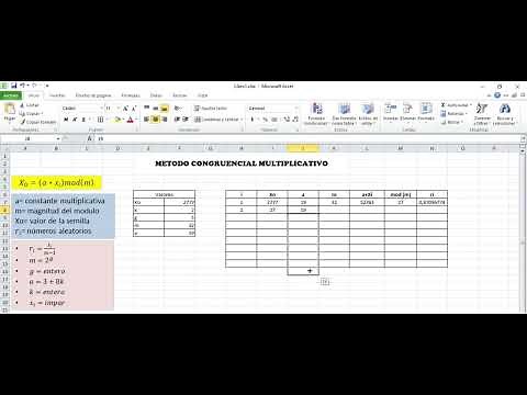 algoritmo congruencial multiplicativo