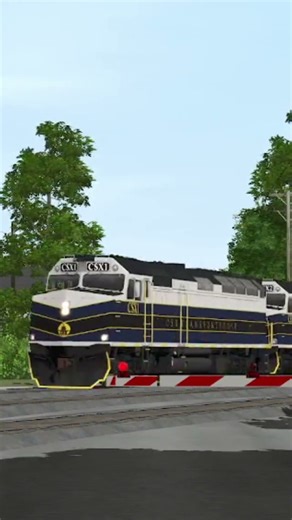 CSX OCS Train pass Bryan, Ohio #trainz22 #shorts