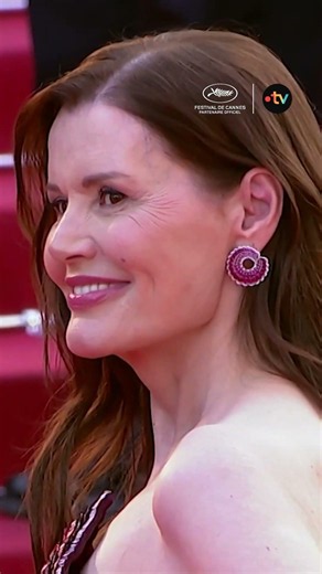 L’iconique Geena Davis est présente ce soir à #cannes2026 ! 😍