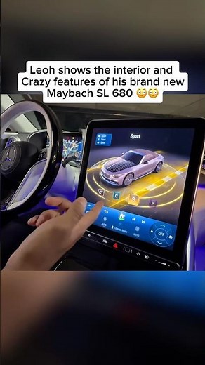 Crazy Maybach features😳 #maybach #mercedes #carreview