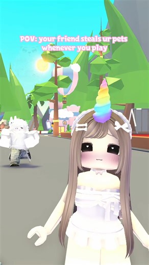 POV: Ur Friends..😭😭 #roblox #adoptme #pets