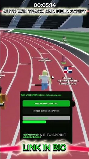 POV: You Have Infinite Speed In Track & Field 😈