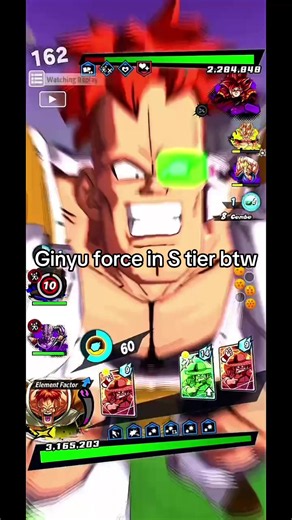 They’re glass cannons but still fun #dblegends #8thanniversary #fyp #ginyuforce #hype