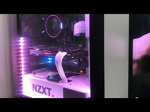 NZXT S340 ELITE - HOW TO INSTALL - MSI Mystic light led strips