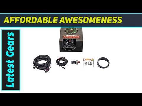 MaxTow Double Vision 100 PSI Turbo Boost Gauge Kit: Essential Diesel Power Insight!