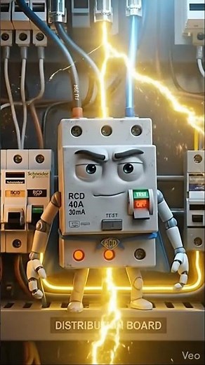 How an RCD actually saves your life ⚡ #safety #animation