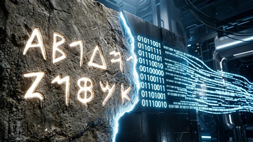 From hieroglyphs to alphabet, how reducing symbols unlocked mass communication