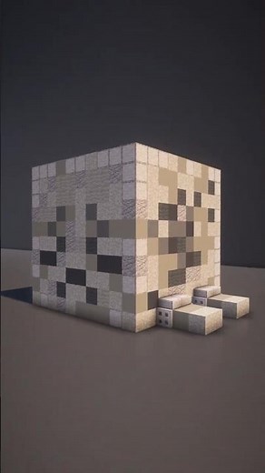 I Built a DRIED GHAST Statue in MINECRAFT! 👻