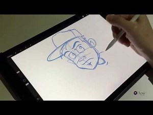 iPad Pro Character Sketch